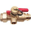 3/4 inch Press Tankless water heater isolation valve kit w