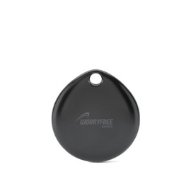 Worryfree Gadgets Anti Loss Device MFi Certified Wireless Tracker, Assorted Colors Gps Handy  Electronic Monitor - Color: Black