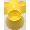 Avoid-a-spill Cup Holders (4 Pack, Lemon Yellow)