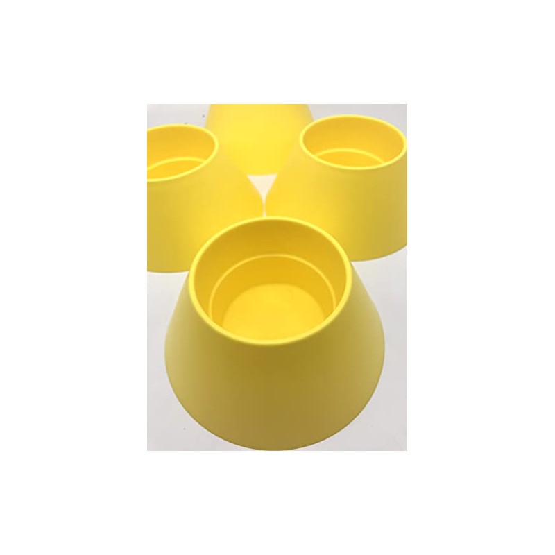 Avoid-a-spill Cup Holders (4 Pack, Lemon Yellow)