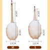 GIMI Wool Duster, Fluffy Wool and Natural Wood Handle, Total