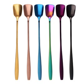 GRÄWE Königstein Series Ice Cream Spoons Long Stainless Steel Set of 6