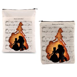 TOBGBE Fairy Tales Gift Beauty Movie Inspired Tote Bag Beauty Fairy Princess Big Capacity Bag For Women Beast Fans Gift (Beast Book)