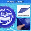 2Pcs 4x4Ft Pool Pillows for Above Ground Pools, 0.4mm PVC