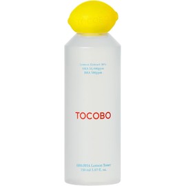 TOCOBO AHA BHA Lemon Facial Toner 150 ml Tónico Exfoliante Suave con Vitamina C y Limón