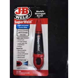 J-B Weld SuperWeld Light Activated Instant Glue (0.18oz)