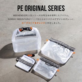 Sunday Mountain Weekender PE L Zip Wallet Coin Purse, Mini Wallet, Lightweight