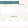 BEZEND Pocket Calendar 2026 Small Landscape Format 9 x 16.5