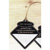 [Sold Individually x 1 Pack] T-Shaped Bottle Names, Square Shape, Set of 10 (Nameplate)