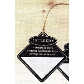 [Sold Individually x 1 Pack] T-Shaped Bottle Names, Square Shape, Set of 10 (Nameplate)
