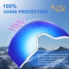 EXP VISION Ski Goggles Anti Fog Magnetic Snow Goggles, OTG