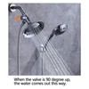 Shower Arm Diverter Professional Metal Shower Arm Diverter Valve for