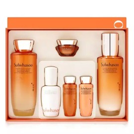 Sulwhasoo [보리보리/설화수]설화수 자음생 2종 데일리 루틴 스킨로션세트 Sulwhasoo Jinaeung 2-Piece Daily Routine Skin Lotion Set [Single item]