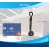 Universal Bungee Tie Down,Roller Shade Parts,Weather Resistance,for Exterior Roller Shades