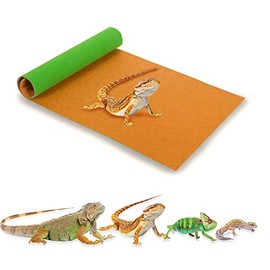Tfwadmx Lizard Reversible Reptile Carpet Terrarium Substrate Bedding Liner Reptile Cage Mat Supplies Pet Habitat Soft Mat for Bearded Dragon Tortoise Leopard Gecko Snake