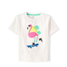 Gymboree,Boys,and Toddler Embroidered Graphic Short Sleeve T-Shirts