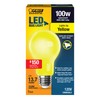 Feit Electric A19 Outdoor LED Bug Light, 100-Watt Equivalent, Dimmable