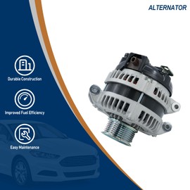 11604 Alternator for Honda Civic 2012 2013 2014 2015, CR-V 2012 2013 2014, Compatible with Acura ILX 2013 2014 2015, OE: 104210-1530, 11604, 31100-RX0-A01