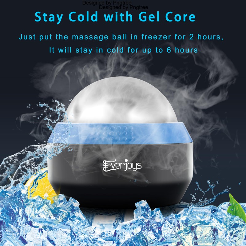 Massage Ice Roller Ball Cold & Heat Therapy Tissue Relief