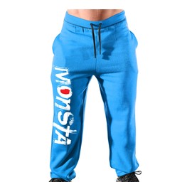 Monsta Clothing Co. Men's Bodybuilding Workout (Sig-213) Fitness Gym Sweatpants