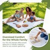 Zyntrytong 70"x 70" Picnic Blanket Extra Large,Layer Outdoor Blanket for