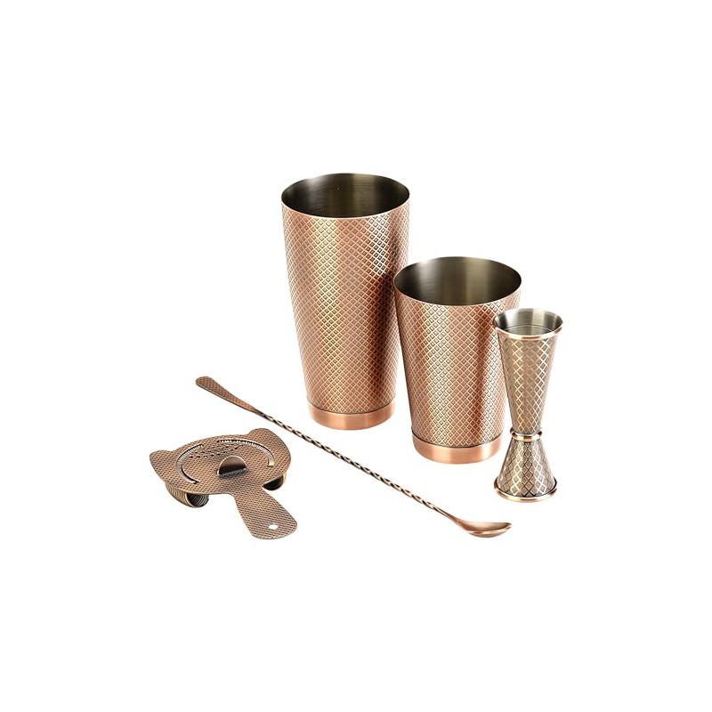 Barfly Diamond Lattice Etch Basics Kit, Antique Copper