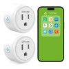 GHome 15A Matter Smart Plugs that Work with Alexa, Apple