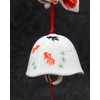 Yakushi Kiln Wind Chime, Suzukaze, Goldfish (Red)