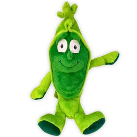BEMIRO Peas Cuddly Toy - Approx. 33 cm Goodness Gang, Fluffy & Soft, Embroidered Details, Washable