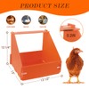 Touri 3 Pack Durable Chicken Nesting Boxes for Laying Eggs