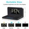 Charger Clock, Wireless Charging, 1 USB Output, Alarm Clock, Night