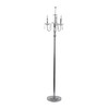 Deco 79 Metal Floor Lamp with Dangling Crystals, 16" x