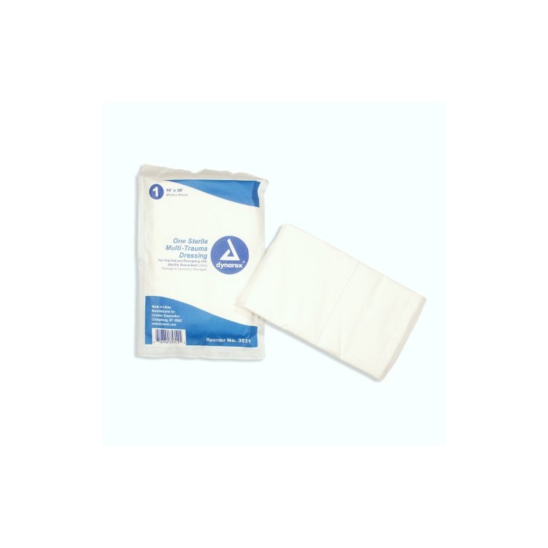 Multi-Trauma Dressing, 10inW x 30inL, PK50