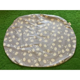 Snoozer USA Made Large Dog Bed Replacement Cover Blue wildflowers 32x25”