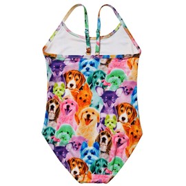 Jxstar Swimsuits for Girls 4t 5t Dog Bathing Suits Swimwear Beach Clothes