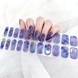 SanFangyue Nail Foil, UV Hardening, UV Wraps, UV Nail Foils, Gel Nail Wraps, Semi Cured Gel Nails