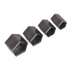 4Pcs Pentagon Cutting Punching Die Alloy Steel Leather Cutting Mold