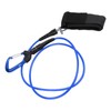 Freediving Lanyard Leash Diving Safety Rope Cable with Wristband Carabiner