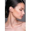 Links Gold Sterling Silver Elf Ear Cuff, Statement Earring, Wedding
