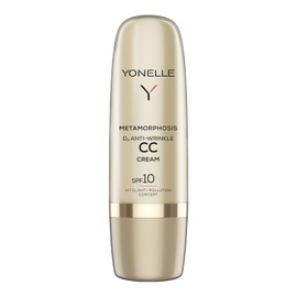 Yonelle CC Cream SPF10 - Anti Falten CC Creme - Serie Metamorphosis für Alle Hauttypen - Getönte Tagescreme mit Lichtschutzfaktor - Tinted Moisturizer mit LSF 10-2 Neutral - 50 ml