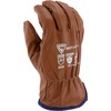West Chester KS993KOA Goat Work Gloves – Brown, Large, 10.5