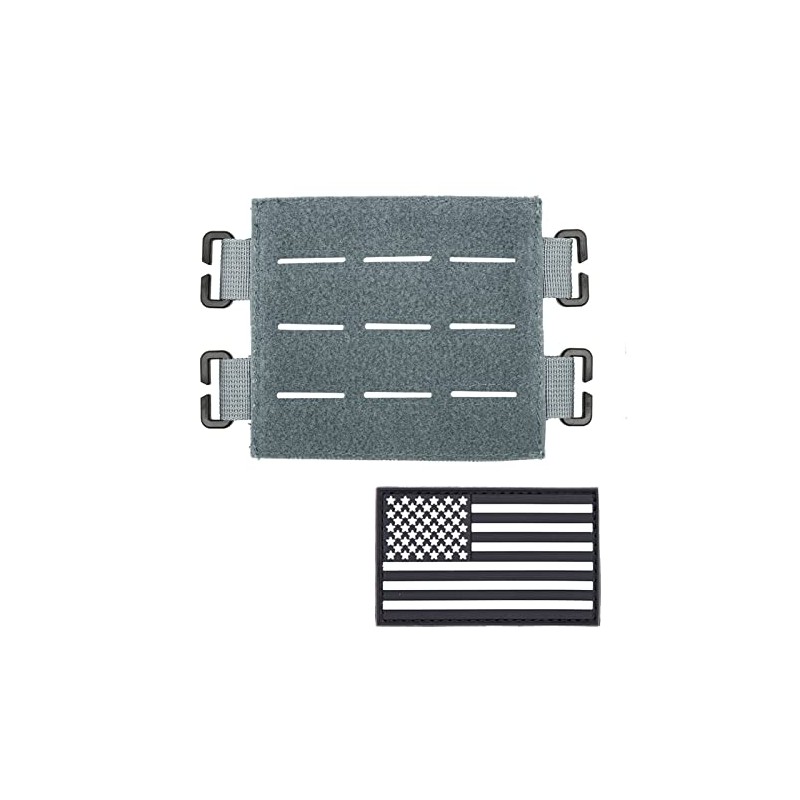 TAXATM Large Molle Patch Panel with Laser Cutting Loop, Molle