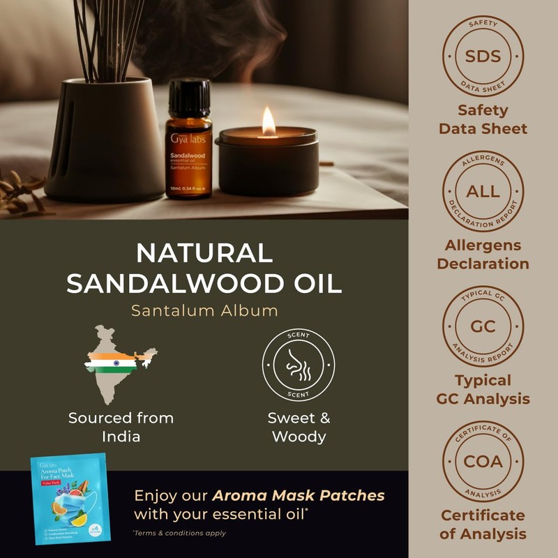 Gya Labs Jasmine Essential Oil for Diffuser (4 fl oz)