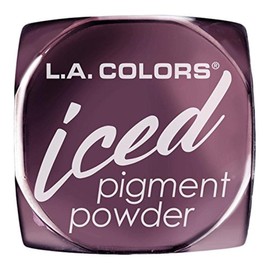 L.A. COLORS Iced Pigment Powder, Glisten CEP537 (Pack of 3)