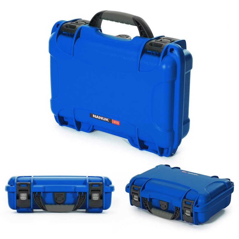 Nanuk 909 Waterproof Hard Case with Foam Insert - Blue