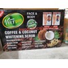 Veetgold Coffee & Coconut Whitening Body Corrector SCRUB 450g X
