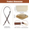 Fidqiog 2-in-1 Mini Bag Strap Kit, No-Punch Adjustable Strap for