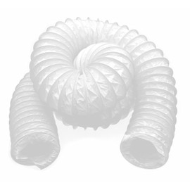 H&C VENT PVC Hose for Dryers, Air Conditioners & Ventilation Systems - Dryer Hose, Suction Hose & Exhaust Hose for Air Conditioning & Cooker Hood - Air Conditioning Hot Air Hose (Diameter 160 mm - 6