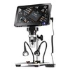 7Inch LCD Digital Microscope 1200X, HD Microscope Wired Remote Soldering