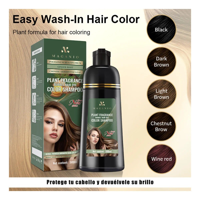 Champ Qiye3 3 En 1 Negro 500ml Kit Profesional Cubre